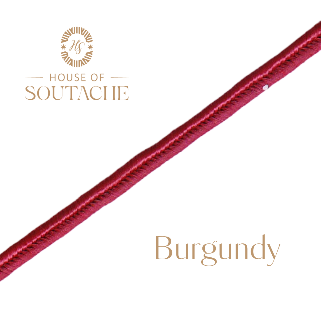 Wholesale Rayon Soutache Braid Cord 1/8 Inch | 144 Yard Spool