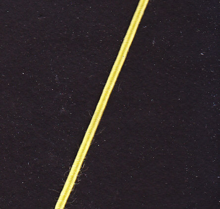 Maize Soutache Cord by Farber Braid - ⅛ Inch Braided Cord