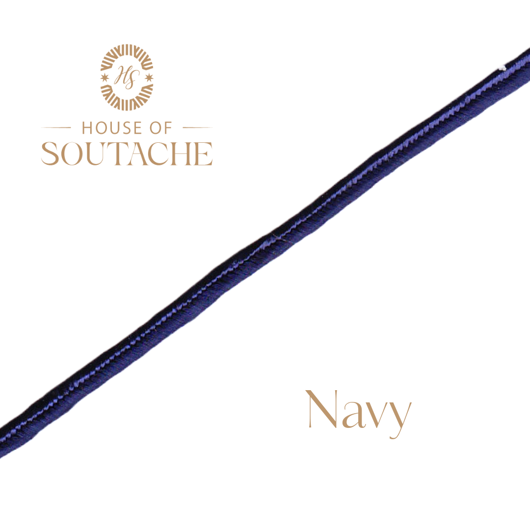 Wholesale Rayon Soutache Braid Cord 1/8 Inch | 144 Yard Spool