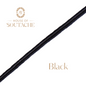 Black Soutache Cord by Farber Braid - ⅛ Inch Braided Cord