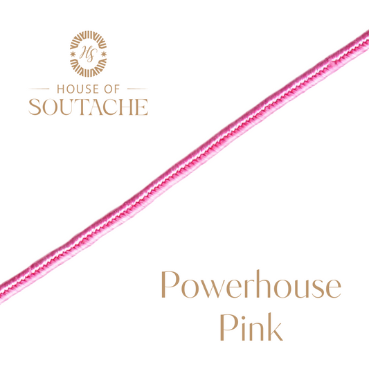 Wholesale Fuchsia Soutache Braid Cord 1/8 Inch | 144 Yard Spool