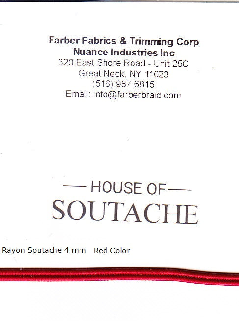 Soutache 4 mm for School Uniforms