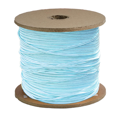 Aqua Blue Soutache Cord by Farber Braid - ⅛ Inch Braided Cord